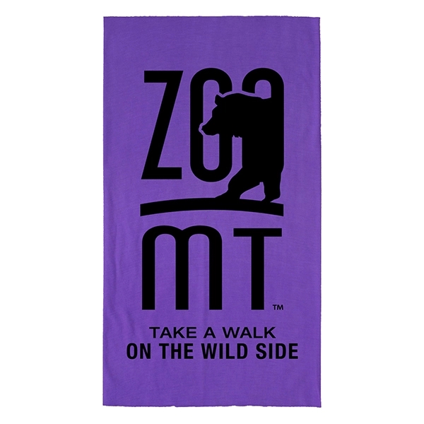 100% polyester microfiber neck gaiter/face cover; one size fits all.... from ASI 62660 Innovation Line