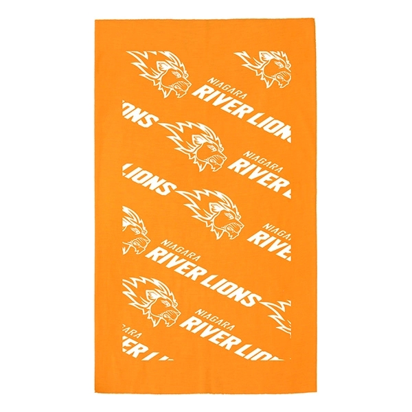 100% polyester microfiber neck gaiter/face cover; one size fits all.... from ASI 62660 Innovation Line