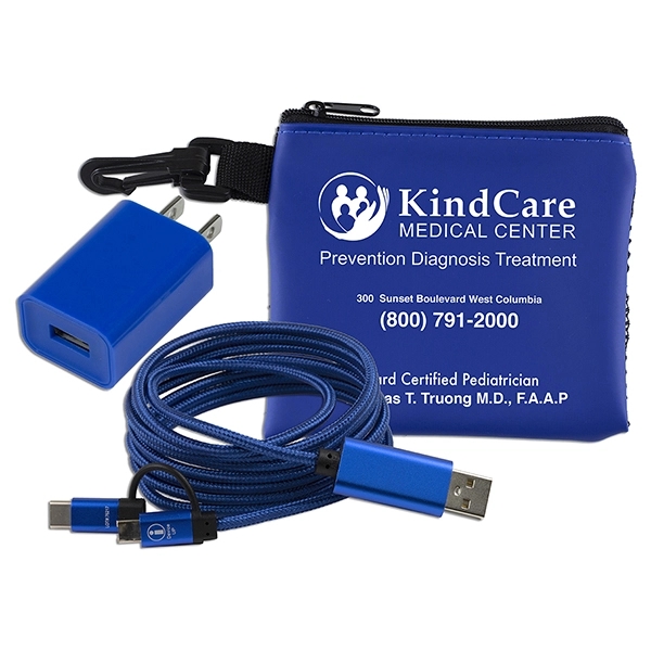 TechMesh 5" x 4 1/4" polyester and vinyl zippered pouch with... from ASI 62660 Innovation Line