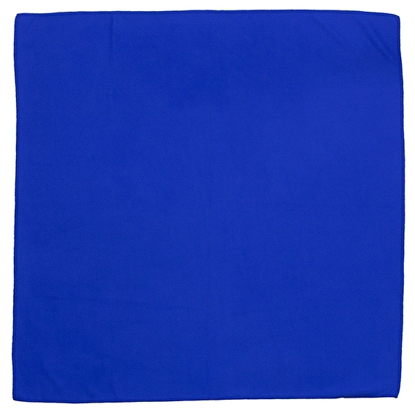 22" x 22" polyester microfiber cooling multi-use bandana and face covering.... from ASI 62660 Innovation Line