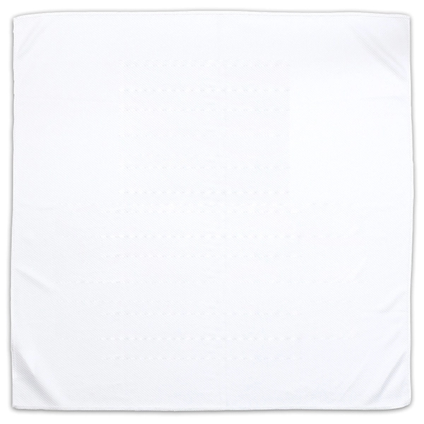 22" x 22" polyester microfiber cooling multi-use bandana and face covering.... from ASI 62660 Innovation Line