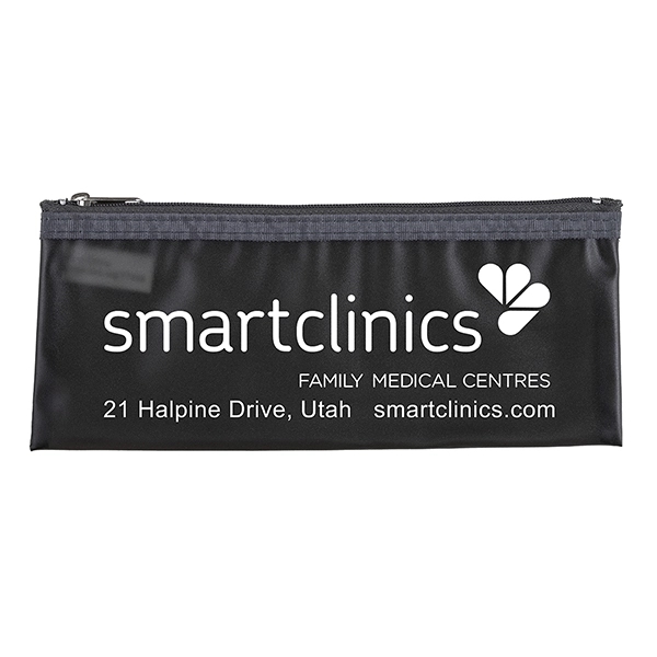 8 1/4" x 3 3/8" zippered vinyl pouch with 6 bandages,... from ASI 62660 Innovation Line