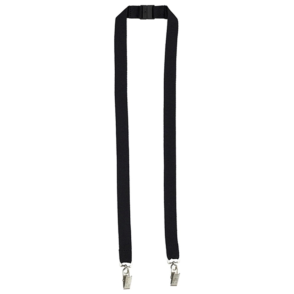 18" x 3/4" polyester lanyard with dual attachments and breakaway safety... from ASI 62660 Innovation Line