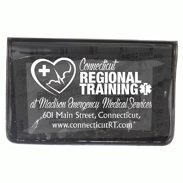 4 1/2" x 2 7/8" translucent vinyl pouch with three hand... from ASI 62660 Innovation Line
