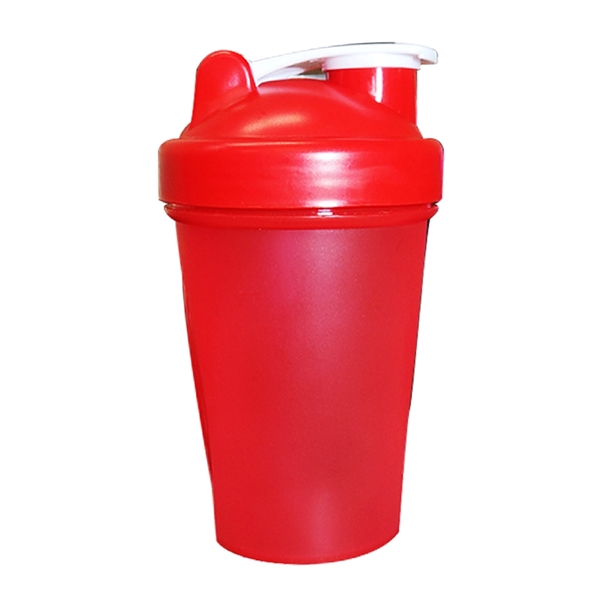 16-ounce miniature shaker bottle with snap-tight lid and spout.... from ASI 31978 Admanline