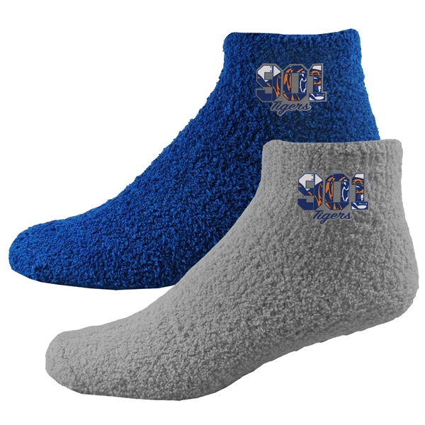 Two Pairs of Fuzzy Feet Slipper Socks Combo... from ASI 90160 Suntex Industries