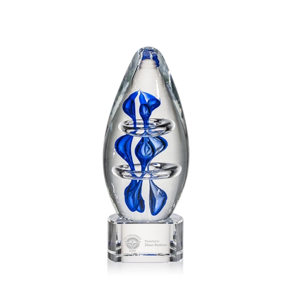 A Stunning Hand Blown work of Art Complete with a complimenting... from ASI 84592 St Regis Group / St Regis