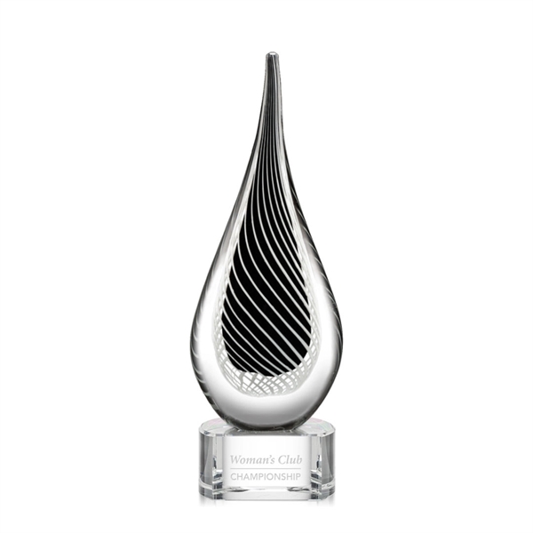 Constanza Award on Clear or Ebony Base - 8 1/2" High... from ASI 84592 St Regis Group / St Regis
