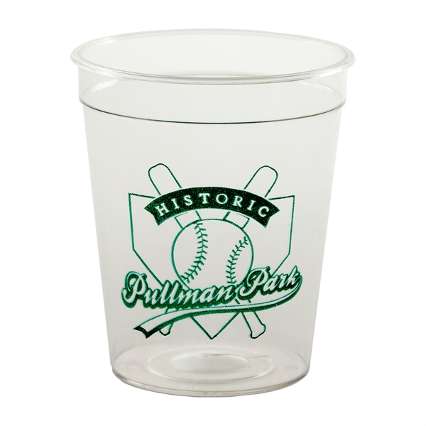 Item #GLS2 2 oz Clear Plastic Shot/Sampling Cup