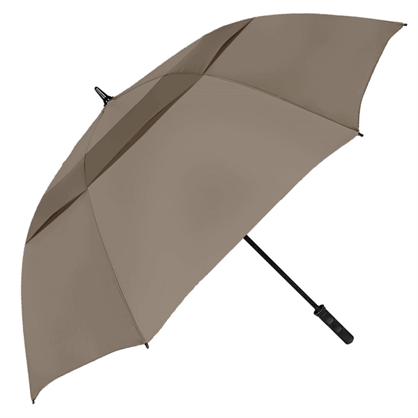 Automatic opening golf umbrella with 64" vented canopy arc and fiberglass... from ASI 89955 StrombergBrand / Stromberg Brand Stromberg