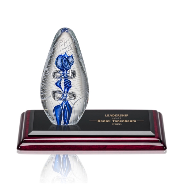 Stunning ArtGlass award mounted onto our Albion Base... from ASI 84592 St Regis Group / St Regis