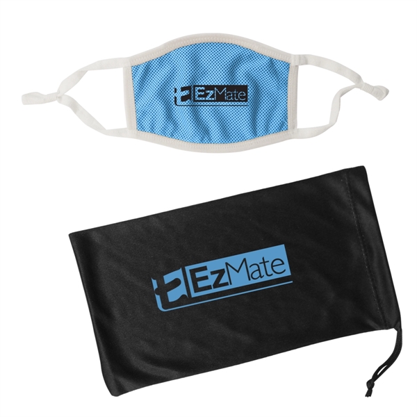 Adjustable 3-ply cooling mask for preventing the spread and protecting yourself... from ASI 61125 Hit Promotional Products