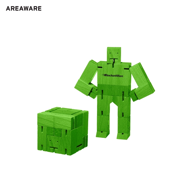 Cubebot micro robot with hardwood frame and elastic-band muscles.... from ASI 62820 International Merch Concepts / IMC