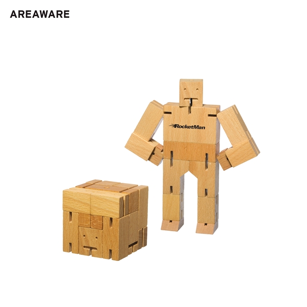 Cubebot micro robot with hardwood frame and elastic-band muscles.... from ASI 62820 International Merch Concepts / IMC