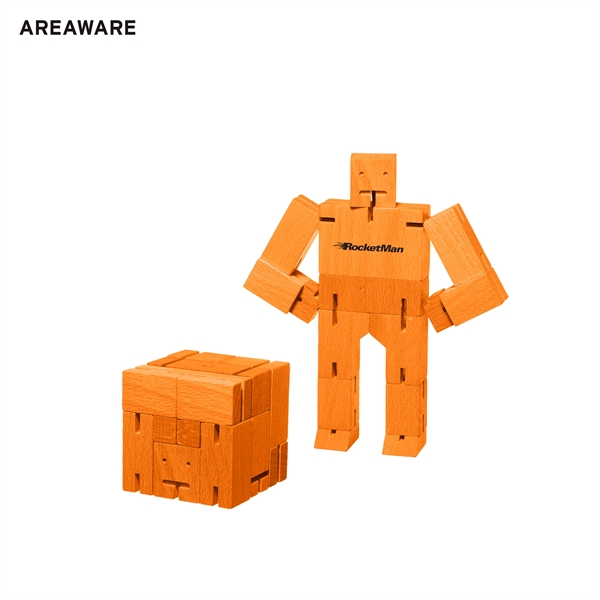 Cubebot micro robot with hardwood frame and elastic-band muscles.... from ASI 62820 International Merch Concepts / IMC