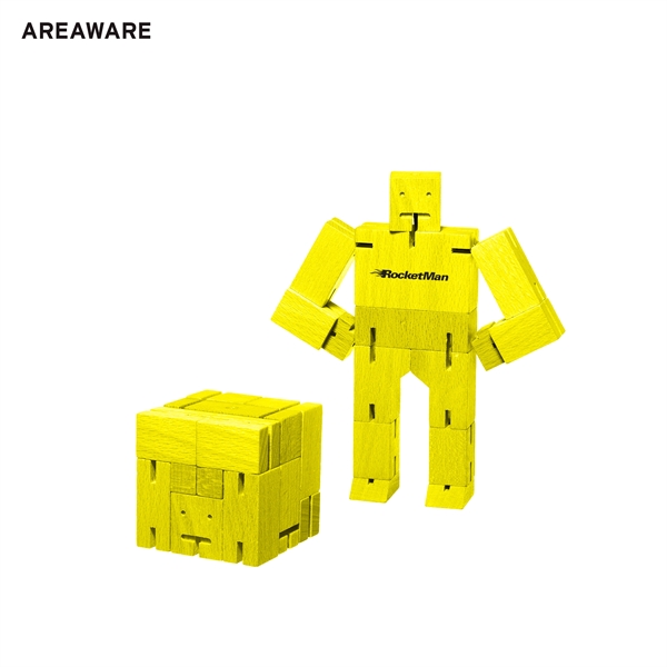 Cubebot micro robot with hardwood frame and elastic-band muscles.... from ASI 62820 International Merch Concepts / IMC
