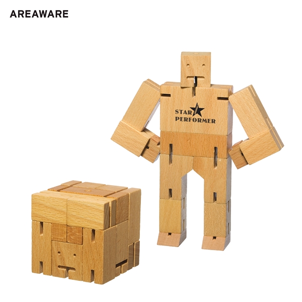 Cubebots's powerful hardwood (beech wood) frame can hold dozens of poses... from ASI 62820 International Merch Concepts / IMC
