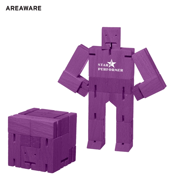 Cubebots's powerful hardwood (beech wood) frame can hold dozens of poses... from ASI 62820 International Merch Concepts / IMC
