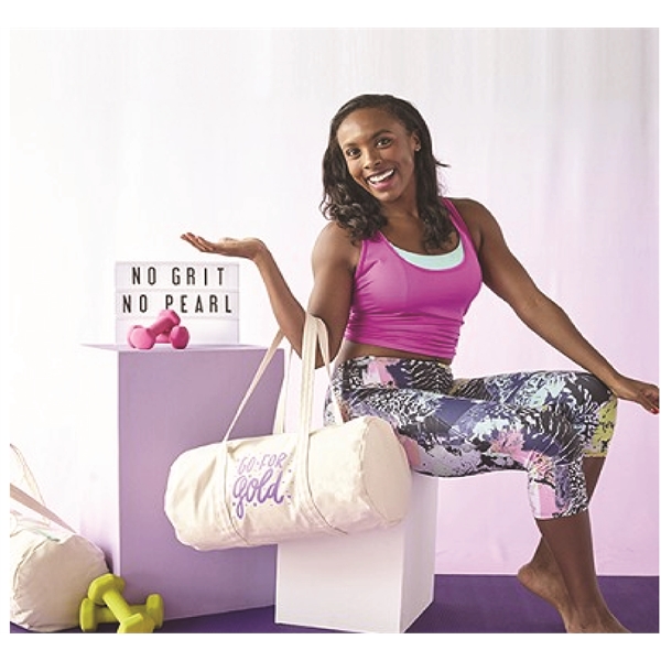 A canvas, barrel body Darling Duffel. With over twenty zipper color... from ASI 74710 Numo