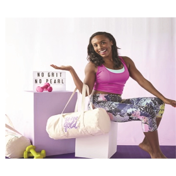 It has a huge imprint area and over twenty zipper color... from ASI 74710 Numo