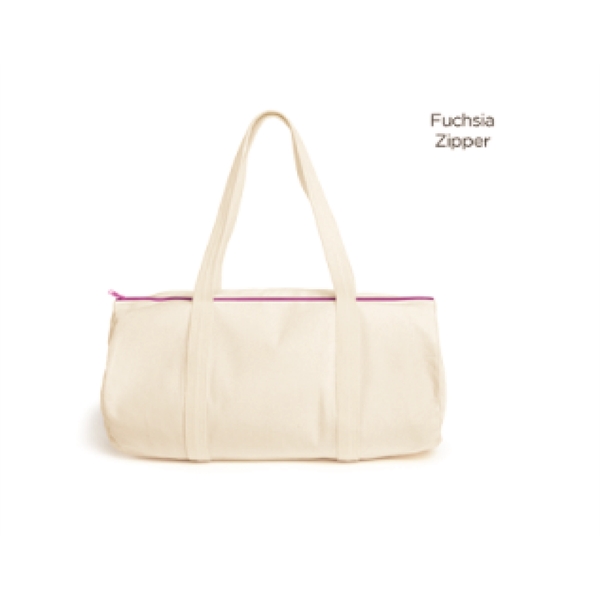 It has a huge imprint area and over twenty zipper color... from ASI 74710 Numo