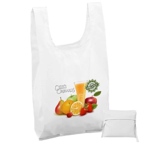 The t-shirt style tote is made from lightweight 190-denier polyester.... from ASI 37940 Bag Makers Inc