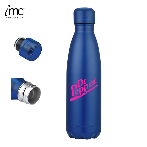 double-walled stainless steel vacuum bottle... from ASI 62820 International Merch Concepts / IMC