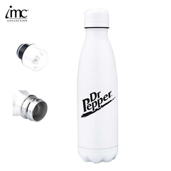 double-walled stainless steel vacuum bottle... from ASI 62820 International Merch Concepts / IMC