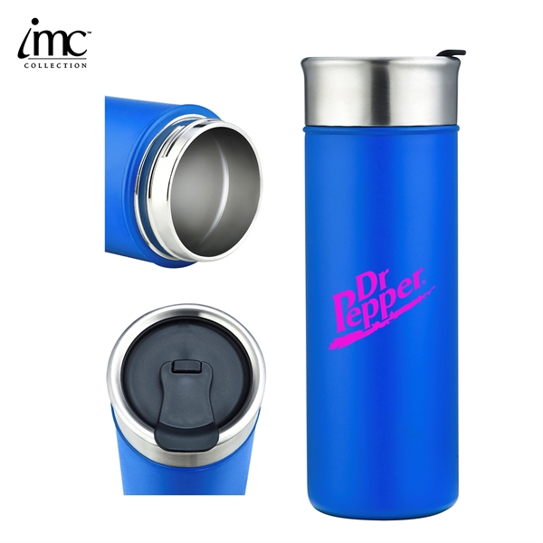 double-walled stainless steel vacuum tumbler... from ASI 62820 International Merch Concepts / IMC