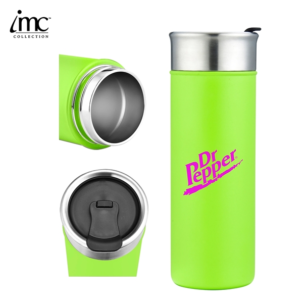double-walled stainless steel vacuum tumbler... from ASI 62820 International Merch Concepts / IMC