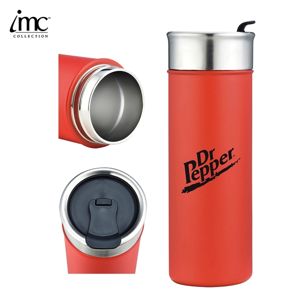 double-walled stainless steel vacuum tumbler... from ASI 62820 International Merch Concepts / IMC