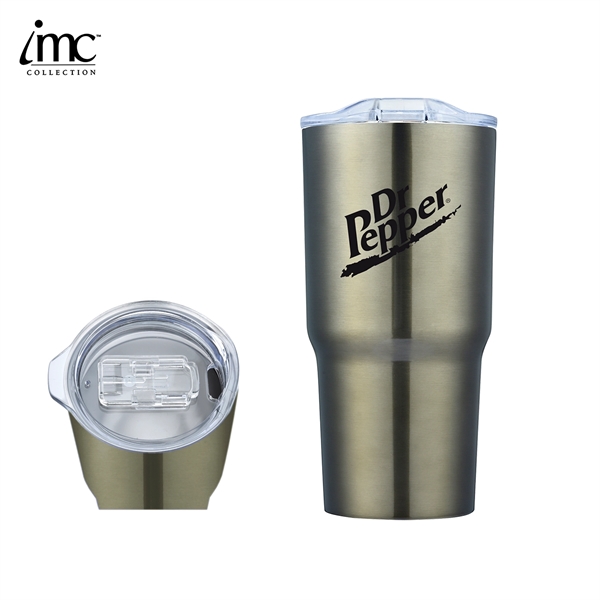 double-walled stainless steel vacuum tumbler... from ASI 62820 International Merch Concepts / IMC