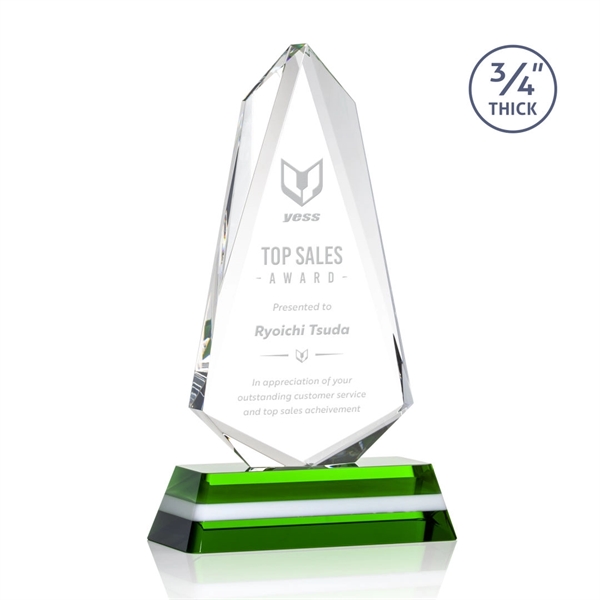 The prestigious Fogacci Award features a beveled Optical Crystal that glistens... from ASI 84592 St Regis Group / St Regis