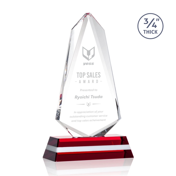 The prestigious Fogacci Award features a beveled Optical Crystal that glistens... from ASI 84592 St Regis Group / St Regis