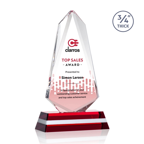 The Fogacci Award is a beveled Optical Crystal that glistens from... from ASI 84592 St Regis Group / St Regis