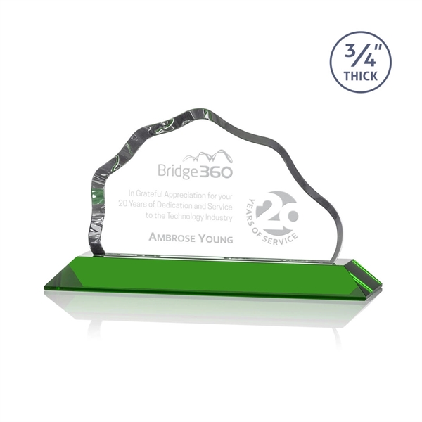 The Petersen Award features a simple mountain shape with a sinuous,... from ASI 84592 St Regis Group / St Regis