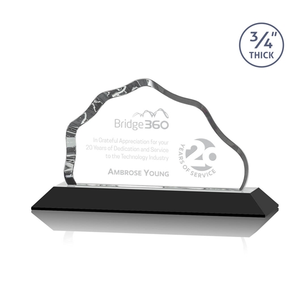 The Petersen Award features a simple mountain shape with a sinuous,... from ASI 84592 St Regis Group / St Regis