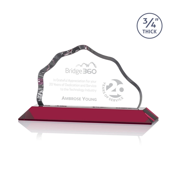 The Petersen Award features a simple mountain shape with a sinuous,... from ASI 84592 St Regis Group / St Regis
