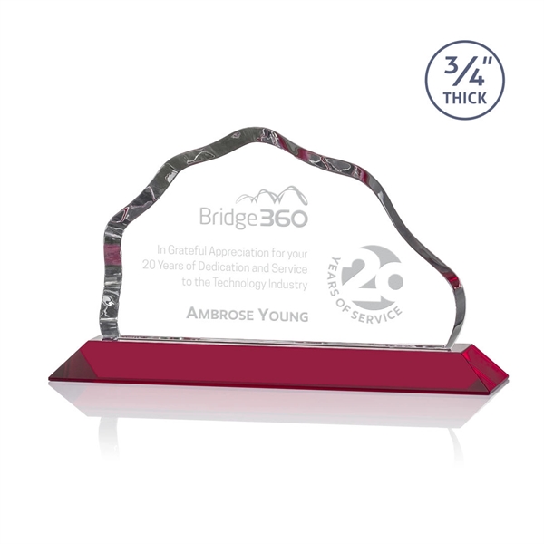 The Petersen Award features a simple mountain shape with a sinuous,... from ASI 84592 St Regis Group / St Regis