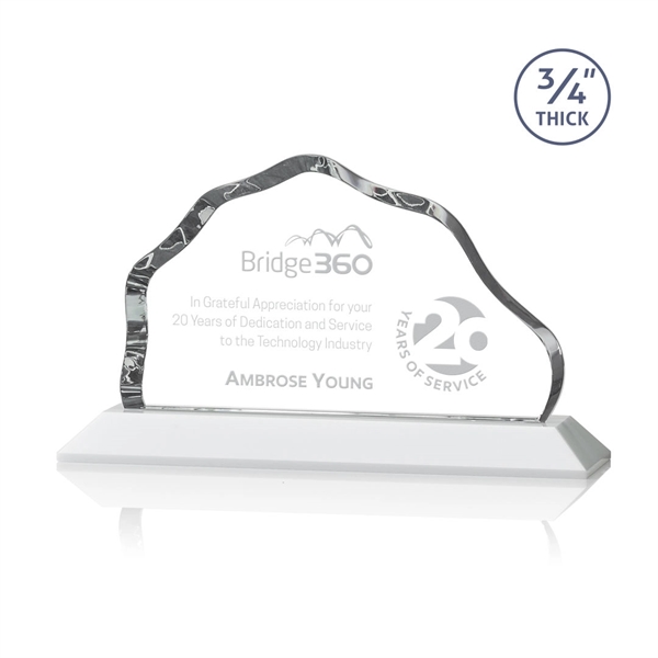 The Petersen Award features a simple mountain shape with a sinuous,... from ASI 84592 St Regis Group / St Regis