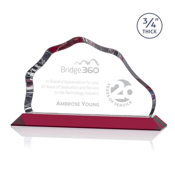 The Petersen Award features a simple mountain shape with a sinuous,... from ASI 84592 St Regis Group / St Regis