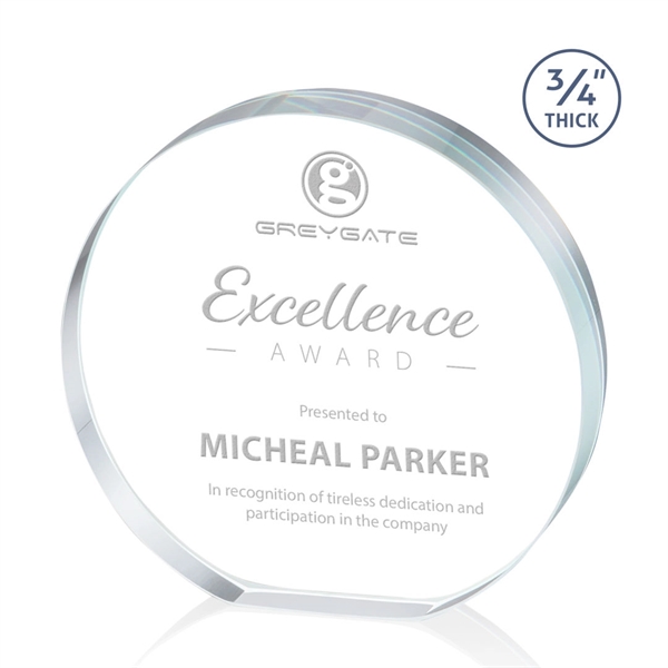 The Gainsborough Circle award is made from Starfire Crystal and available... from ASI 84592 St Regis Group / St Regis