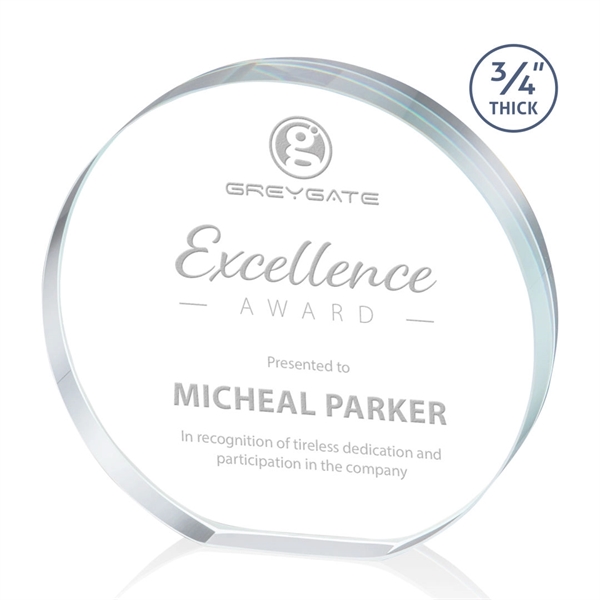 The Gainsborough Circle award is made from Starfire Crystal and available... from ASI 84592 St Regis Group / St Regis