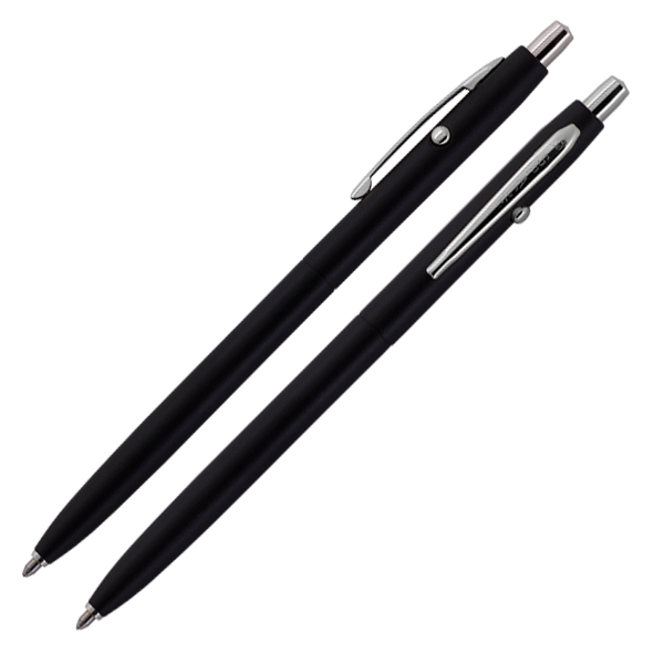Matte Black Shuttle Space Pen w/ Chrome Accents.... from ASI 54423 Fisher Space Pen Co / Fisher Space Pen