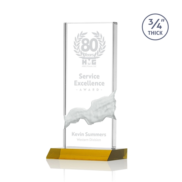 The astonishing Poole Award features a captivating Starfire Crystal mounted on... from ASI 84592 St Regis Group / St Regis