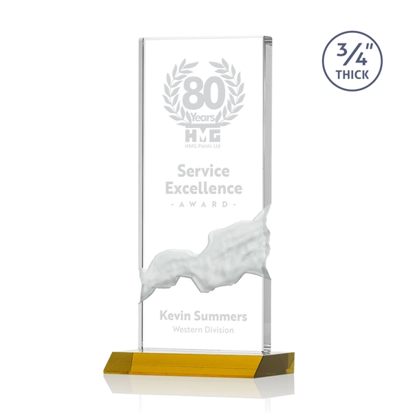 The astonishing Poole Award features a captivating Starfire Crystal mounted on... from ASI 84592 St Regis Group / St Regis