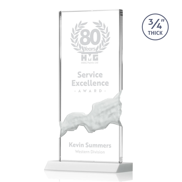 The astonishing Poole Award features a captivating Starfire Crystal mounted on... from ASI 84592 St Regis Group / St Regis