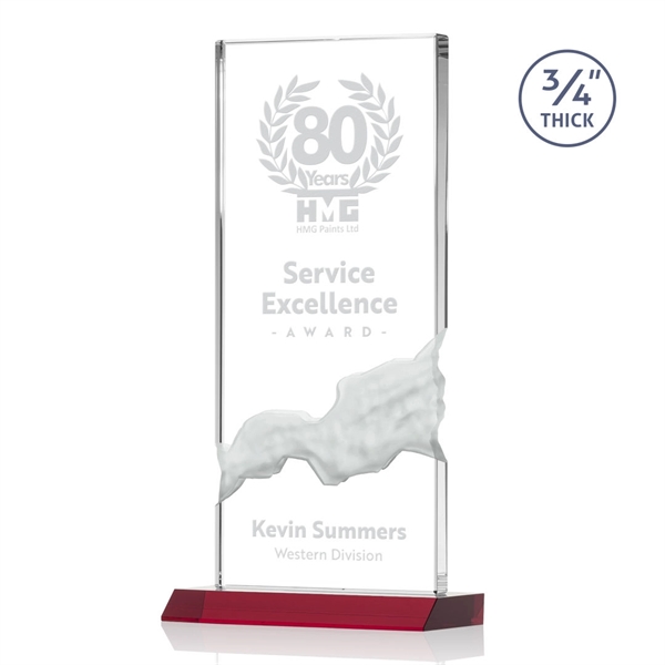 The astonishing Poole Award features a captivating Starfire Crystal mounted on... from ASI 84592 St Regis Group / St Regis