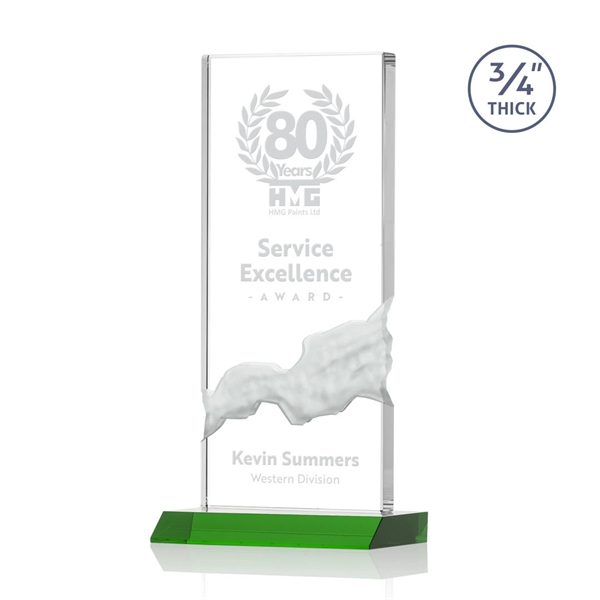 The astonishing Poole Award features a captivating Starfire Crystal mounted on... from ASI 84592 St Regis Group / St Regis