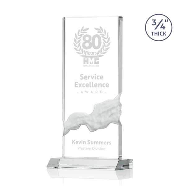 The astonishing Poole Award features a captivating Starfire Crystal mounted on... from ASI 84592 St Regis Group / St Regis